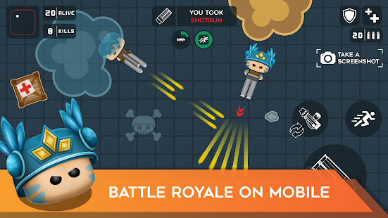 Mobg.io Survive Battle Royale Screenshot