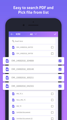PDF Utility - Merge, Split PDF Screen 3