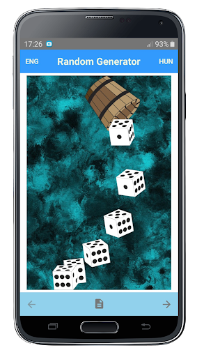 Android application Random Generator screenshort