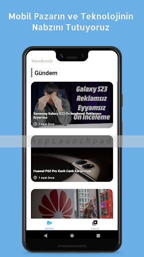 Android application TeknoBurada screenshort