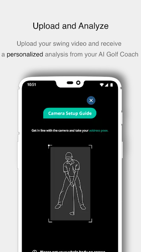 NinePoses - AI Golf Analysis Screen 2