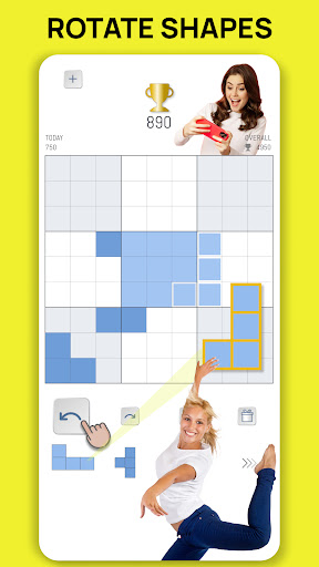 Android application TanoSudoku: Block Puzzle Game screenshort