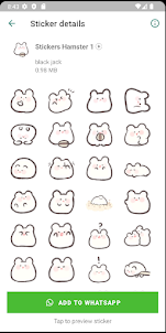 Stickers de Hamster