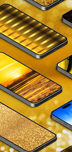 Android application Yellow Wallpaper screenshort