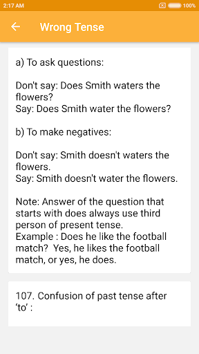 Common Mistakes in English Screen 3