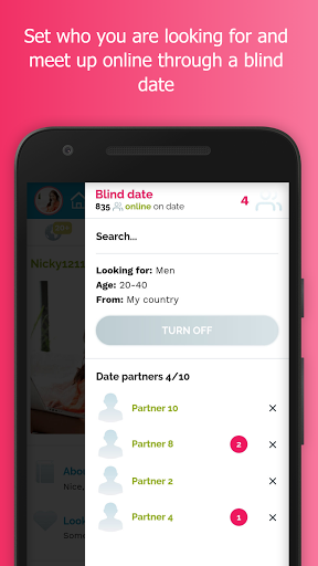 Blindr - Online blind date Screen 2