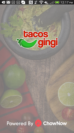 Android application Tacos Gingi screenshort