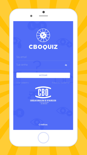 Android application CBO Quiz screenshort