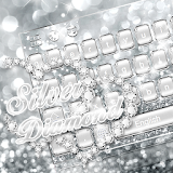 Silver Diamond Keyboard Theme icon