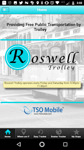 Roswell Trolley Screen 2