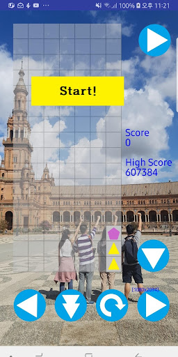 Hexa Game Screen 2