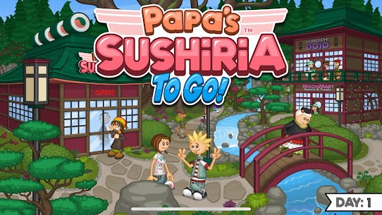 Papa’s Sushiria To Go MOD APK 1