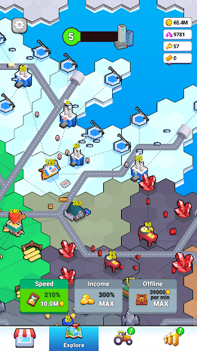 Factory World: Connect Map - Simulation - games