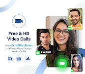 screenshot of imo beta -video calls and chat