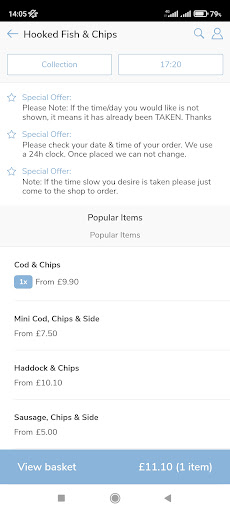 Hooked Chip Shop Screen 2