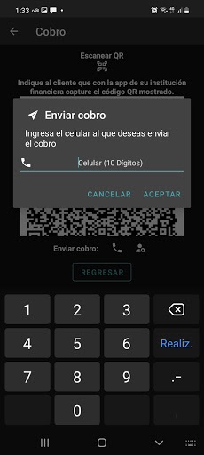 Android application CoDi Banxico screenshort