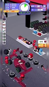 Pit Stop Idle Apk Mod for Android [Unlimited Coins/Gems] 3