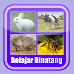 Cover Image of Download Belajar Membaca Binatang  APK