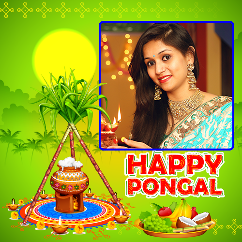 Pongal Photo Frames Screen 2