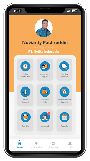 Android application Netis CGP screenshort