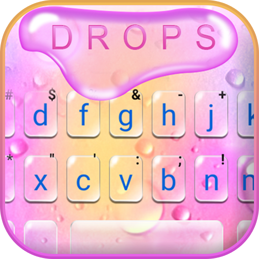 Colorful Water Drops Keyboard logo