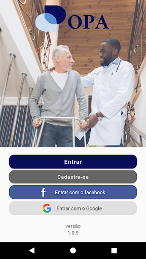 Android application Opa Saúde Profissional screenshort