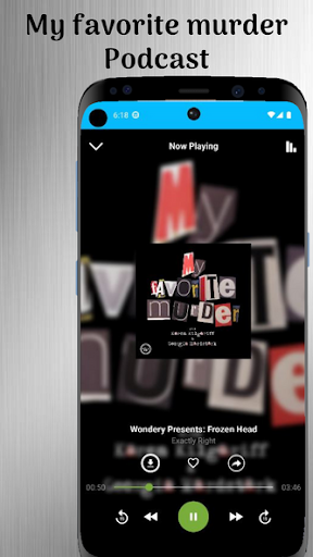 Android application My favorite murder podcast screenshort