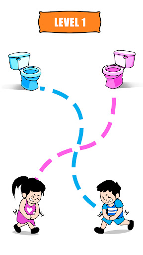 Android application Path To Toilet - Draw The Line screenshort