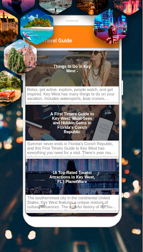 Android application Key West Travel Guide screenshort