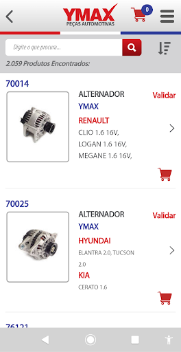 YM Distribuidora Screen 3