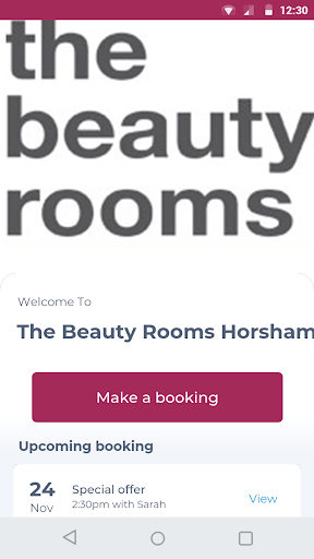 Android application The Beauty Rooms Horsham screenshort