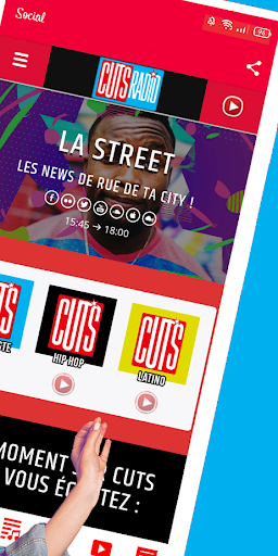 Cuts Radio Marseille Screen 2