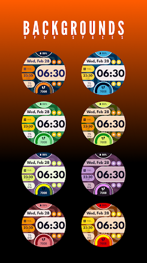ChromaWave Watch Face