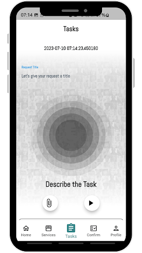 Android application minite - Admin, On Demand screenshort