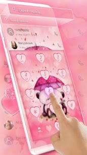 Pink Love Bear Theme For PC installation