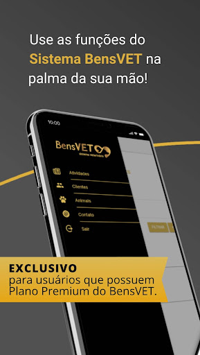 Android application BensVET - Veterinários screenshort