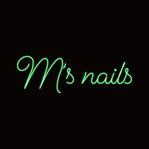 Ms nails logo