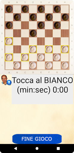 Gioco Dama GP Screen 3