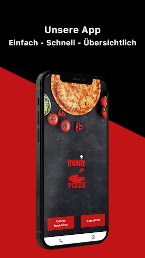 Android application Trendy Pizza screenshort
