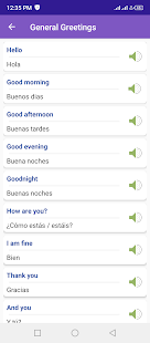 Speak Spanish - Within few day Screenshot