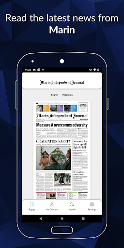 Android application Marin IJ e-Edition screenshort