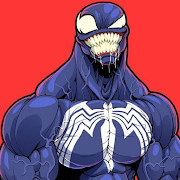 How to draw superhero Venom Carnage
