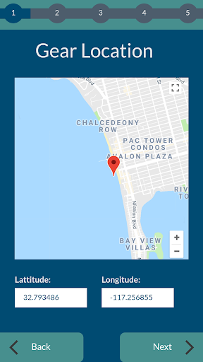 Android application Ghost Gear Reporter screenshort