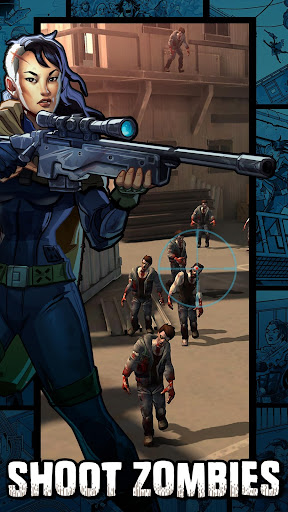 Android application Guardians of Haven: Zombie War screenshort