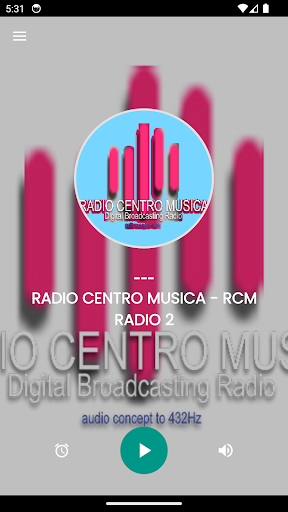 Android application RCM RADIO 2 screenshort