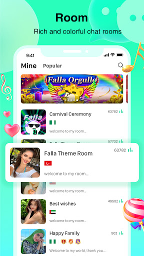 Falla Lite-Group Voice Chat Screen 2
