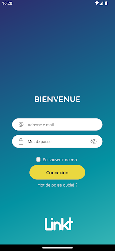 Android application MyLinkt screenshort