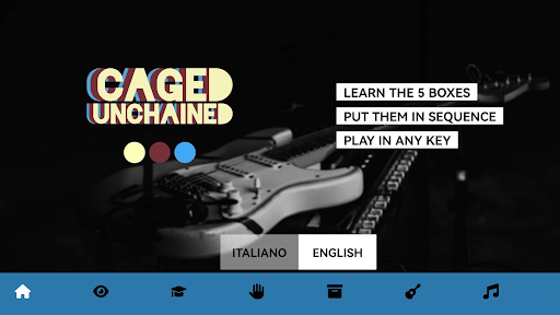 Android application CAGED Unchained screenshort
