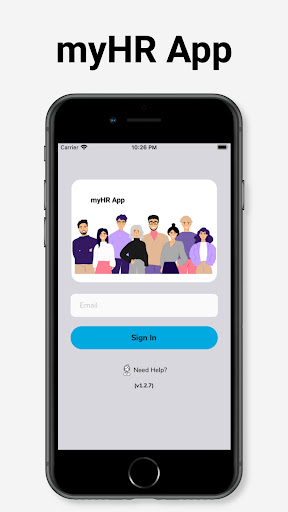 Android application myHR App screenshort