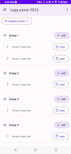 Android application copy paste 2023 screenshort